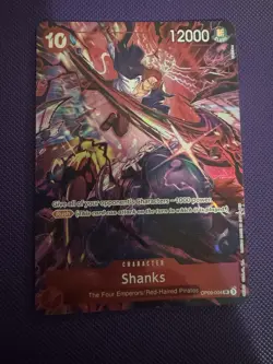 OP09-004 Shanks (2nd Anniversary Alt) ONE PIECE Card TCG NM English - Image 1