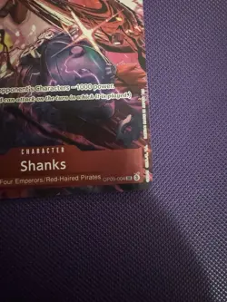 OP09-004 Shanks (2nd Anniversary Alt) ONE PIECE Card TCG NM English - Image 5