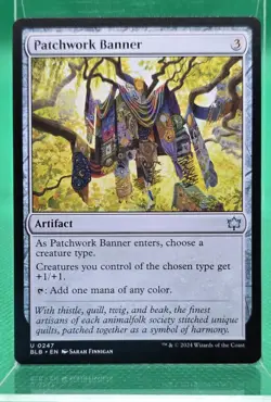MTG Patchwork Banner Bloomburrow BLB 0247 NM/M - Image 1