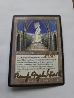 Sentinel ARTIST PROOF Randy Asplund-Faith Legends Magic the Gathering - Image 1
