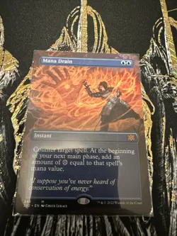 Mana Drain (Borderless) Double Masters 2022 Regular - Image 1