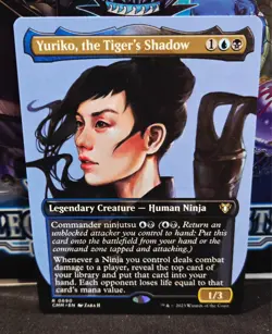 magic the gathering - Yuriko, the Tiger's Shadow - Legendary Creature - Rare - Image 1