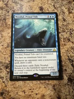 Nezahal, Primal Tide - Rivals of Ixalan - Mythic Rare - NM/LP - Image 1