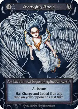 Sorcery: Contested Realm Avenging Angel Exceptional Foil NM (GT) - Image 1