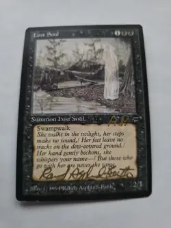 Lost Soul ARTIST PROOF Randy Asplund-Faith Legends Magic the Gathering - Image 1