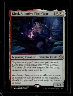 Kirol, Attentive First-Year - 231 - Foil - ECL - NM - MTG Magic the Gathering - Image 1