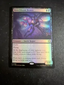 MTG - NM - FOIL - BITTERBLOOM BEARER - Lorwyn Eclipsed - Image 1