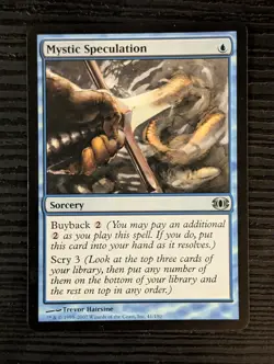 Mystic Speculation [Future Sight] - MTG Magic the Gathering - NM - Image 1