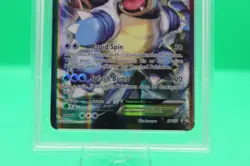 2016 Pokemon XY, Promos Red & Blue Blastoise-EX PSA 8 #XY122 Basic/Promo - Image 4