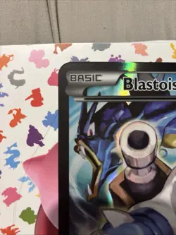 Blastoise EX Card 2016 XY122 Jumbo Black Star Promo Pokemon TCG. - Image 2