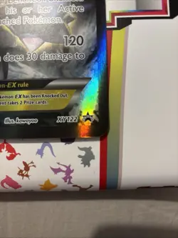 Blastoise EX Card 2016 XY122 Jumbo Black Star Promo Pokemon TCG. - Image 4