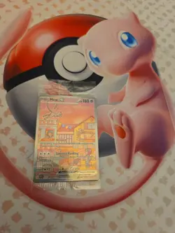 Pokemon Mew EX 053 SVP Scarlet Violet Promo Holo Card English, 151 Series - Image 1