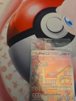 Pokemon Mew EX 053 SVP Scarlet Violet Promo Holo Card English, 151 Series - Image 2