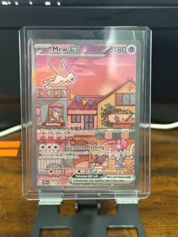 Pokemon TCG Card 151 Mew EX SVP 053 Black Star Promo Scarlet & Violet - Image 1