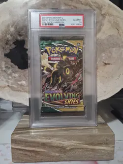 Pokemon PSA 10 GEM MINT Evolving Skies Booster Pack Umbreon - Image 1
