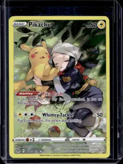 2022 Pokemon SWSH Lost Origin Pikachu Trainer Gallery #TG05/TG30 - Image 1