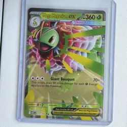 Pokemon MEGA MEGANIUM EX 010/217 - Ascended Heroes - ULTRA RARE HOLO - MINT - Image 3
