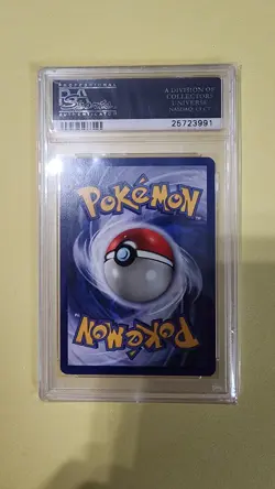 1st Ed Shadowless Growlithe PSA 9 Mint 1999 Pokemon Base Set - Image 2