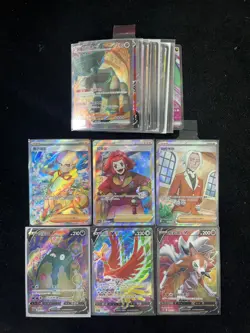 2024 Pokemon TCG S.Chinese CS4bC 141/132 147/131 SR Lycanroc V Holo Lot*25 LU57 - Image 1