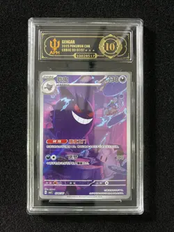 2025 Pokemon TCG S-Chinese Gem Pack Vol.3 CBB3C 0307/07 Gengar APH 10 FK84 - Image 1