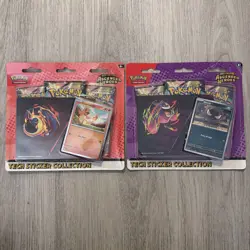*IN HAND* Set of 2 Pokemon Ascended Heroes Tech Sticker Collections - Image 1