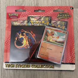 *IN HAND* Set of 2 Pokemon Ascended Heroes Tech Sticker Collections - Image 4