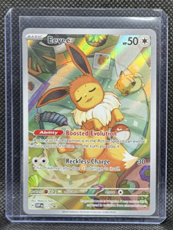 EEVEE 2025 Pokemon Prismatic Evolutions SVP EN 173 Black Star Promo - Image 1