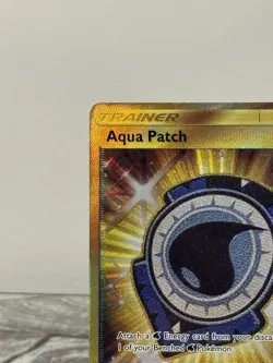 Pokemon TCG Aqua Patch Sun & Moon: Guardians Rising 161/145 Holo Secret Rare EX - Image 2