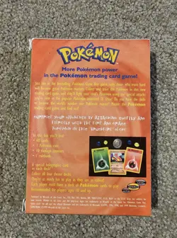 Pokemon Base Set Theme Deck Set Blackout, Brushfire, Overgrowth, Zap! ONLY BOXES - Image 5