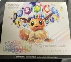Prismatic Evolutions Pokemon Center Elite Trainer Box - PC ETB Sealed - Image 1