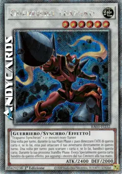 GUERRIERO TRAPANO (Drill Warrior) • Segreta Platino • RA03 IT232 • 1Ed • Yugioh! - Image 1