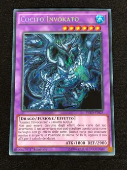 Yugioh Invoked Cocytus FUEN-IT029 1st Secret (NM) Italian - Image 1