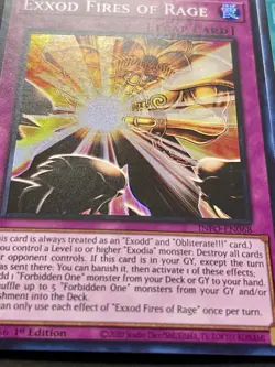 Exodia Full 5 Piece Set + Incarnate + Obliterate!!! + Blaze + Rage | YuGiOh! - Image 2