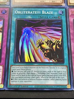 Exodia Full 5 Piece Set + Incarnate + Obliterate!!! + Blaze + Rage | YuGiOh! - Image 5