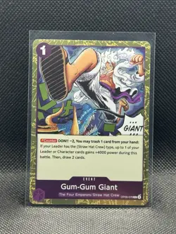 Gum-Gum Giant - OP09-078 - R - English OP09 - One Piece TCG - Image 1