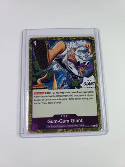 One Piece - Gum-Gum Giant OP09-078 Premium Booster The Best- Vol. 2 Foil - Image 1