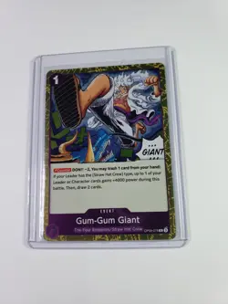 One Piece - Gum-Gum Giant OP09-078 Premium Booster The Best- Vol. 2 Foil - Image 3
