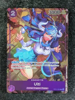 2022 One Piece ULTI #OP01-093 Romance Dawn Borderless Alt Art Rare Japanese - Image 1