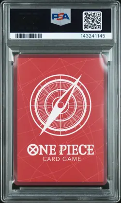 2025 ONE PIECE PROMOS DODGERS X ONE PIECE NIGHT #010 MONKEY D. LUFFY PSA 9 - Image 2