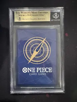 2025 Monkey D Luffy ST21-014 ONE PIECE Magazine Shonen Promo JP BGS 9.5 GEM MINT - Image 2