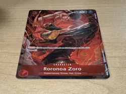 One Piece CCG Roronoa Zoro OP01-025 Alt Art SR Romance Dawn | NM - Image 3