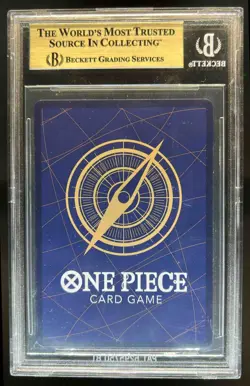 2025 One Piece Gum-Gum Fire-Fist Pistol Red Hawk Alt Art #OP11-114 BGS 10 - Image 2