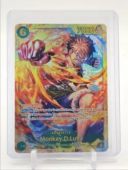 MONKEY D. LUFFY 2025 ONE PIECE CARRYING WILL SECRET RARE C #OP13-118 Q0646 - Image 1