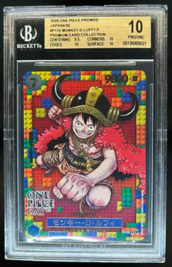 2025 One Piece Promos Monkey.D.Luffy One Piece Day Japanese #P-110 BGS 10 - Image 1