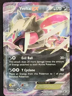 Pokemon Yveltal EX XY150 (HP) Black Star Promo XY - Image 1