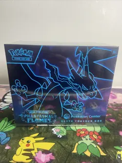 Pokemon TCG Phantasmal Flames Pokemon Center Elite Trainer Box ETB New & Sealed - Image 1