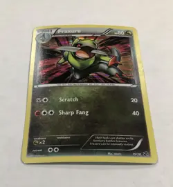 Pokemon FRAXURE Card 15/20 Holo Rare Dragon Vault LP Unlimited Light Play TCG - Image 2