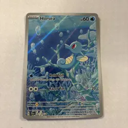 Horsea 067/064 Sv: Shrouded Fable Holo Illustration Rare Pokemon TCG NM - Image 1