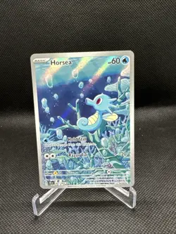 Horsea 067/064 Sv: Shrouded Fable Holo Illustration Rare Pokemon TCG - Image 1