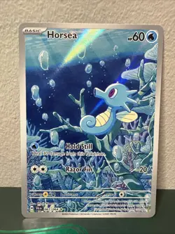 Horsea 067/064 Sv: Shrouded Fable Holo Illustration Rare Pokemon TCG - Image 1